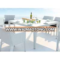 Rattan wicker restaurant chair